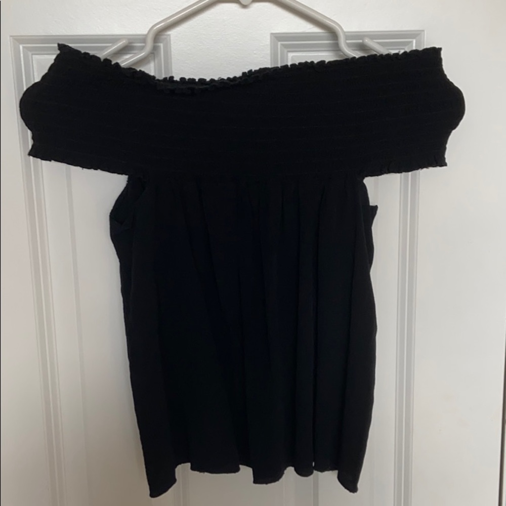 Off the shoulder brandy top